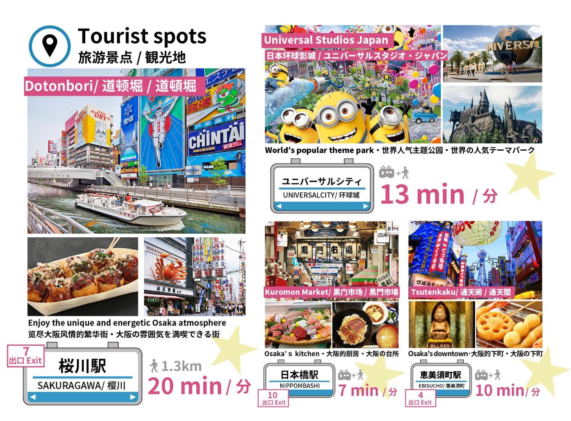 Bijou Suites Vogue Ōsaka Eksteriør bilde